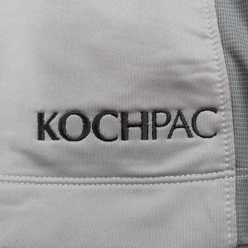 KOCHPAC Cutter & Buck Mens 3XL Gray Golf Pullover Stretch 1/2 Zip Lobby Politics - Picture 2 of 15
